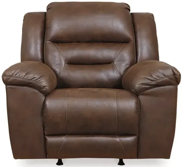 Stoneland Power Rocker Recliner - Chocolate