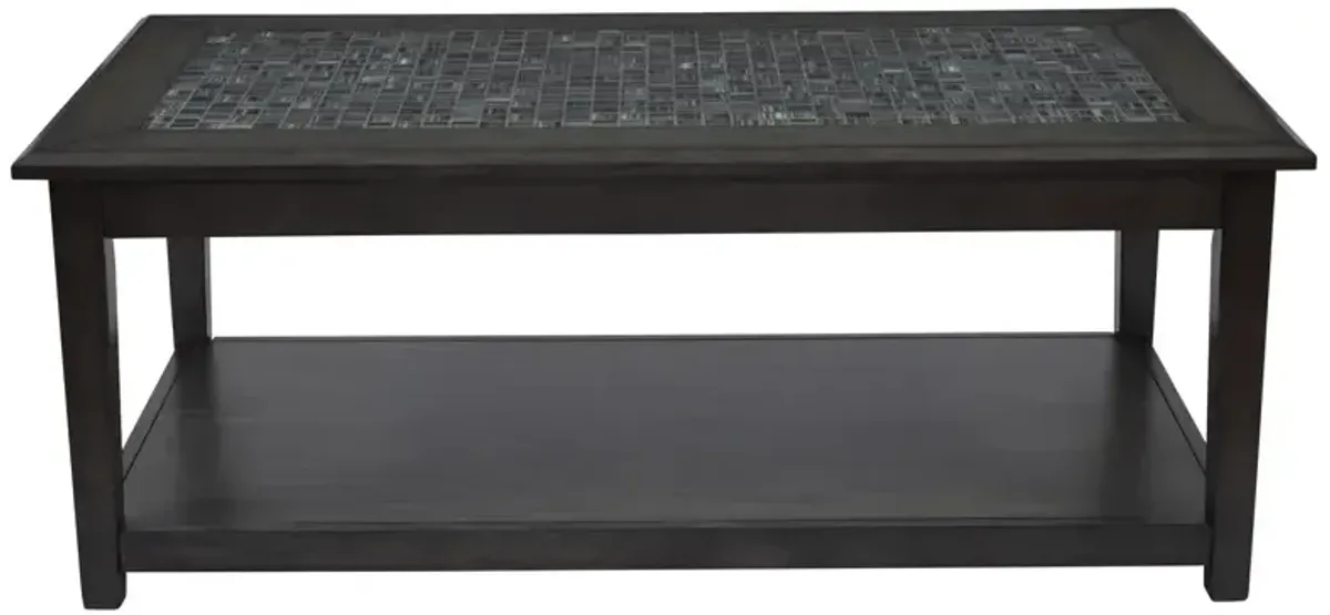 Grey Mosaic Cocktail Table