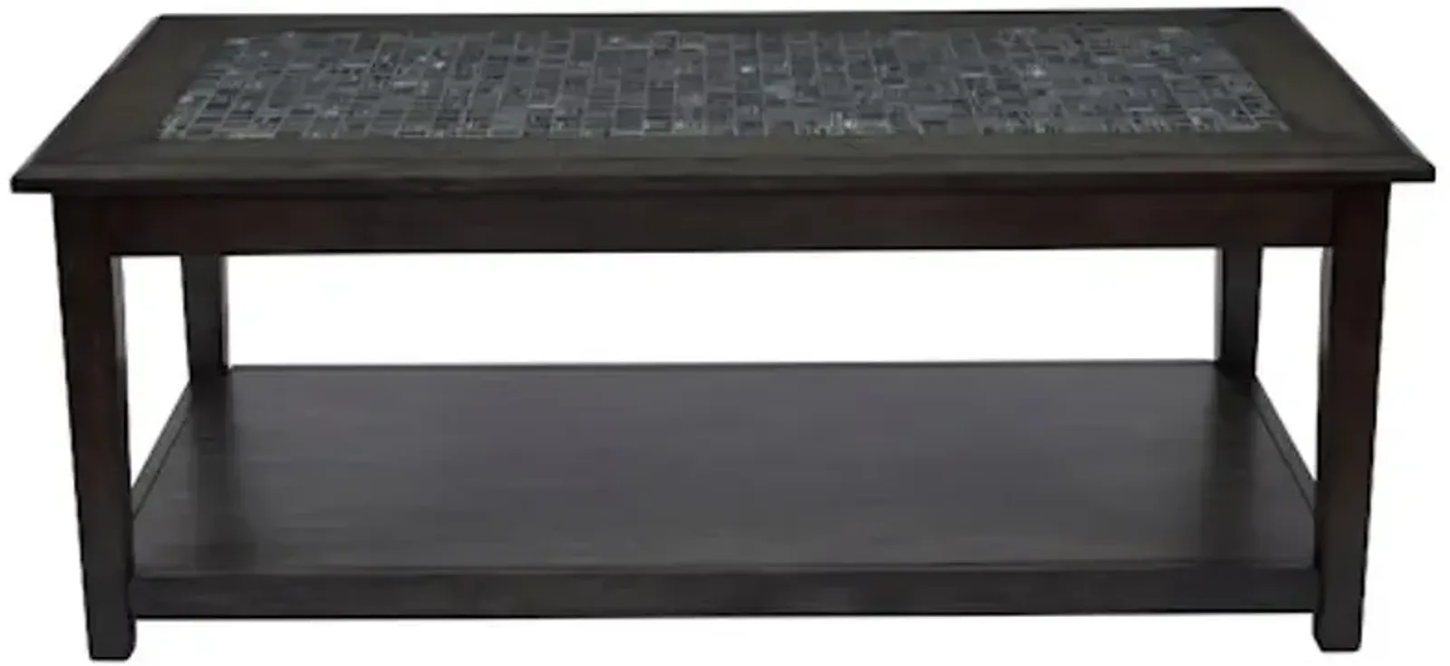 Grey Mosaic Cocktail Table