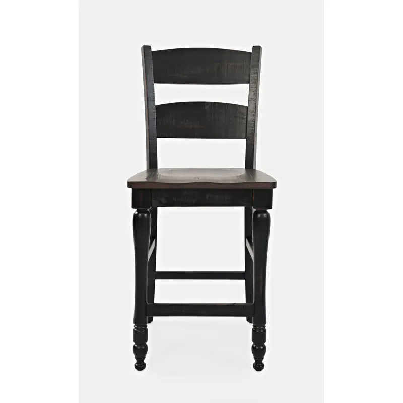 Madison County Ladderback Counter Stool