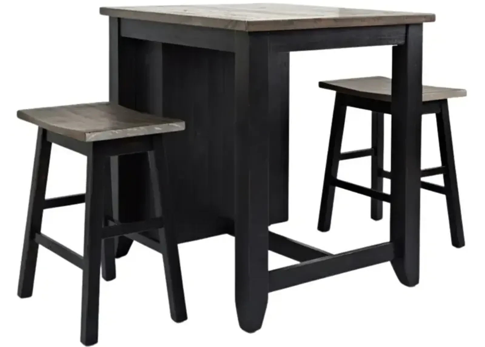 Madison County 3pc Counter Height Set