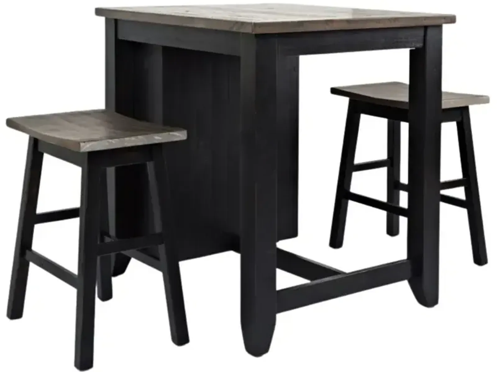 Madison County 3pc Counter Height Set