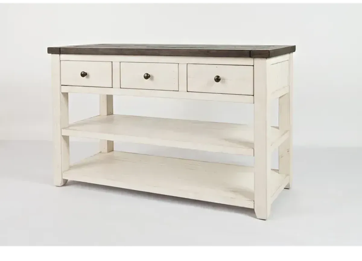 Madison County Sofa/Media Table
