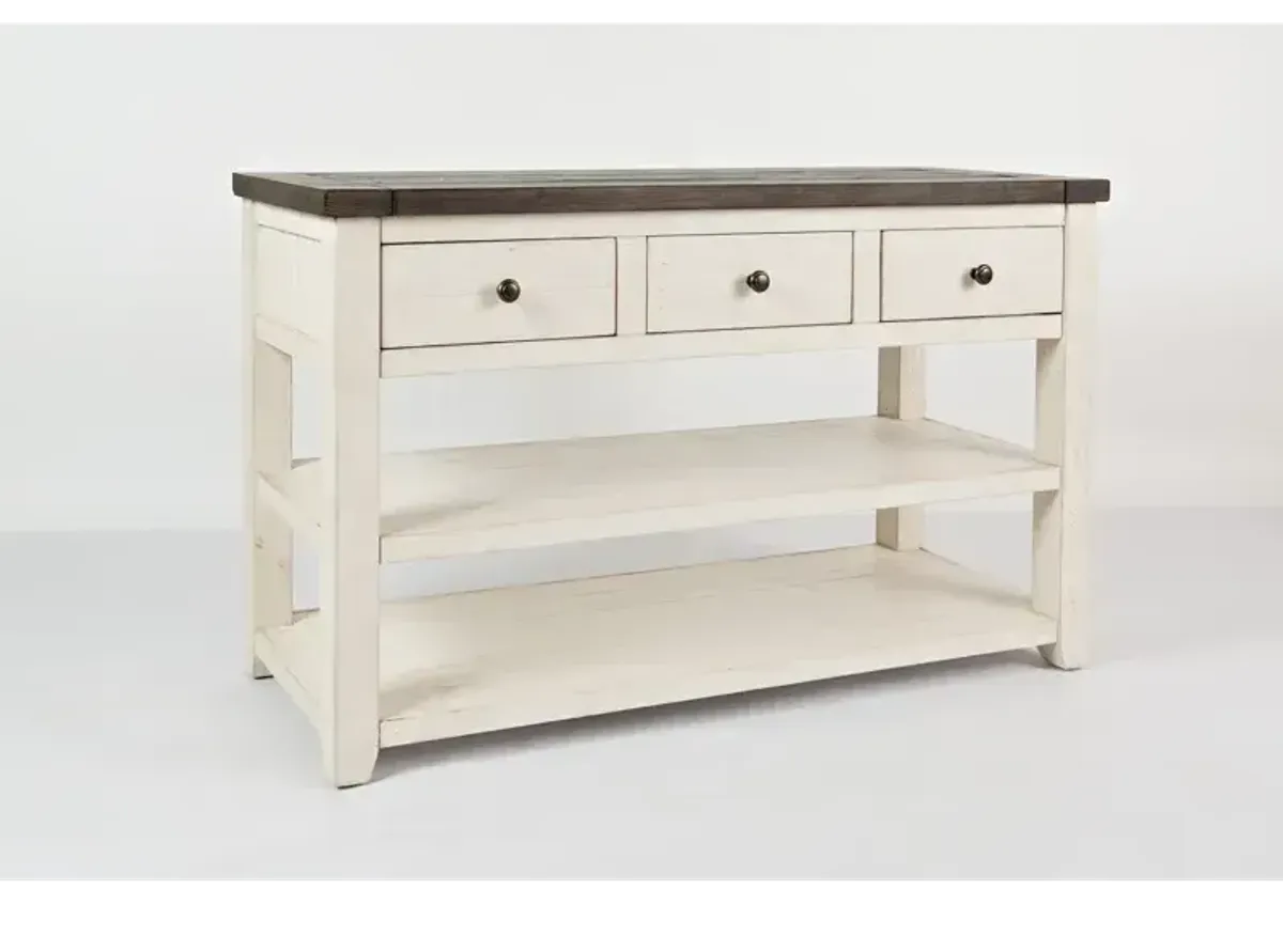 Madison County Sofa/Media Table