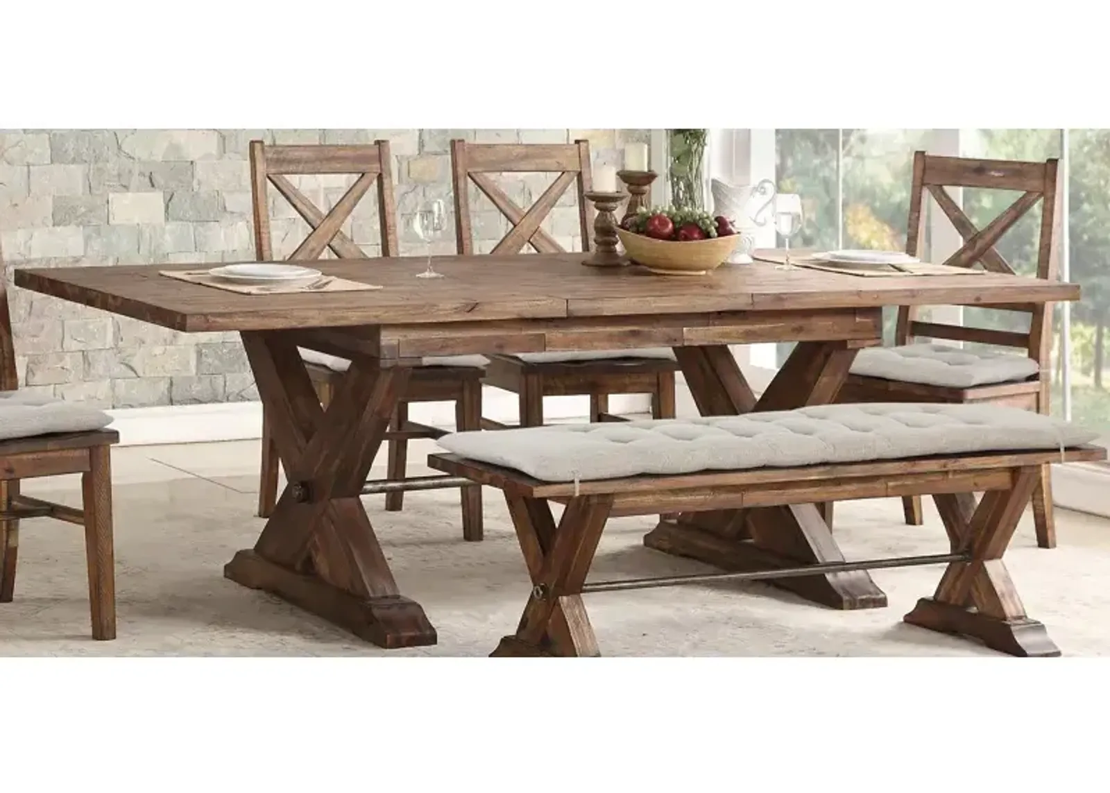 Fresno Trestle Dining Table