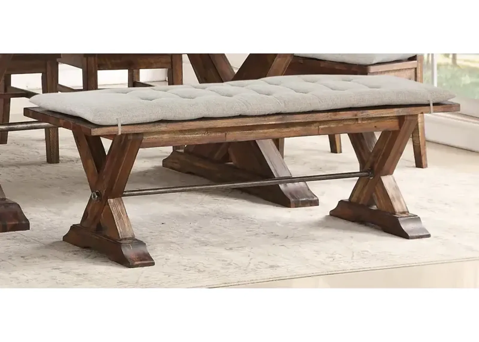 Fresno Bench W/Cushion