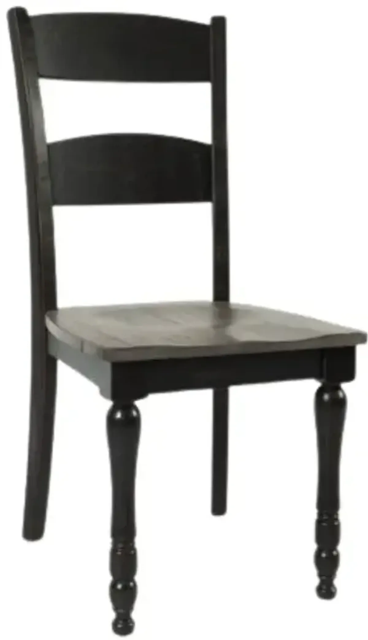 Madison County Ladderback Dining Chair - Vintage Black