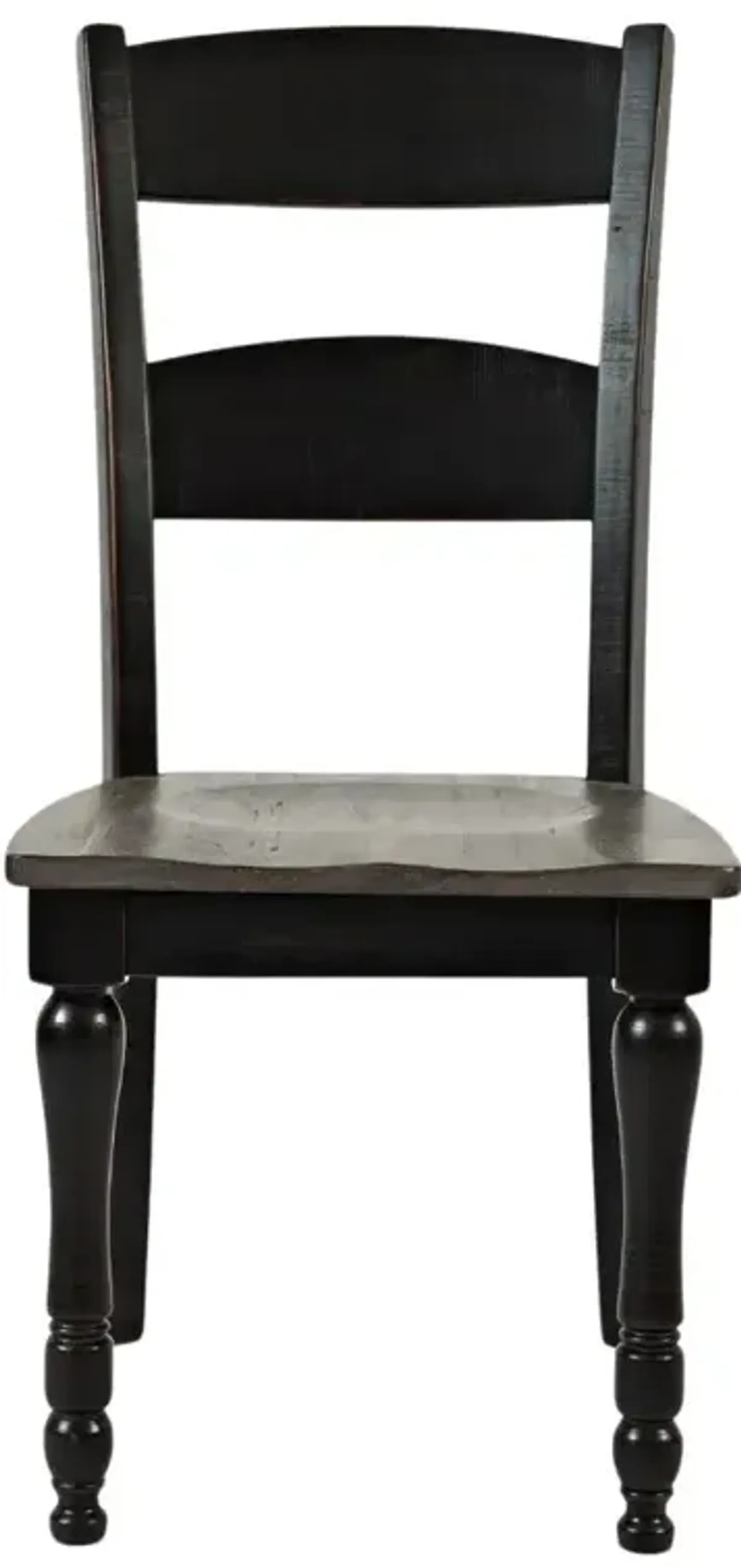 Madison County Ladderback Dining Chair - Vintage Black