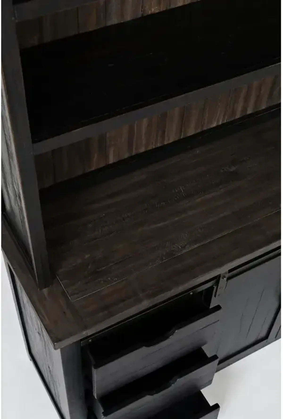 Madison County 70" Barn Door Server - Vintage Black