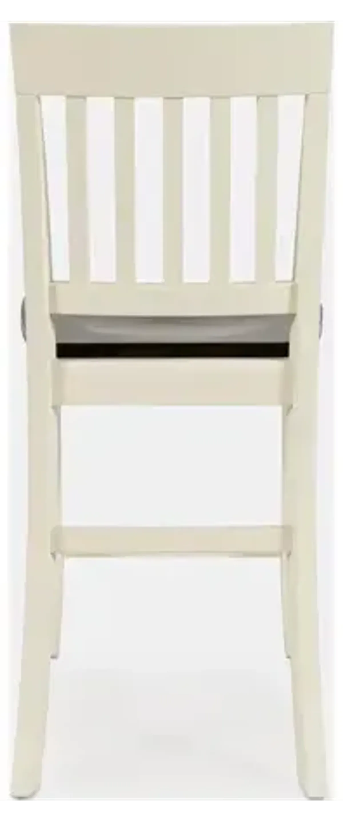 Decatur Lane Counter Stool - White