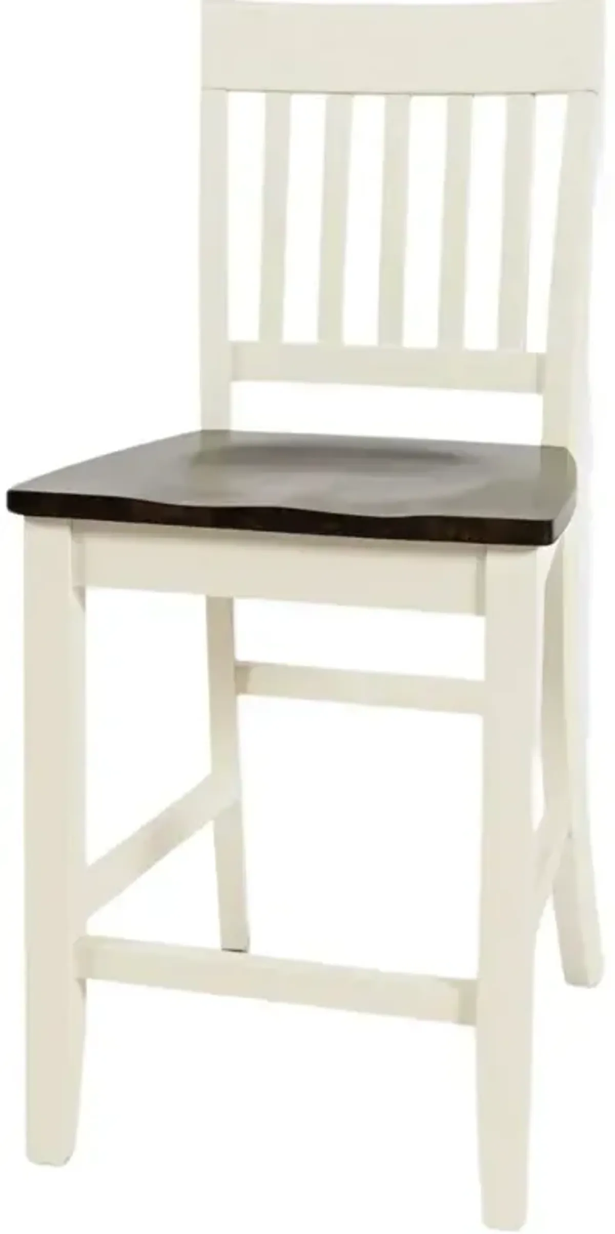 Decatur Lane Counter Stool - White