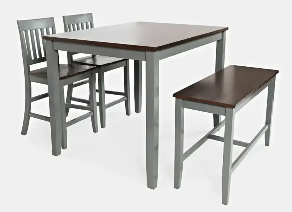 Decatur Lane 4 Pack Counter Height Dining Set - Grey