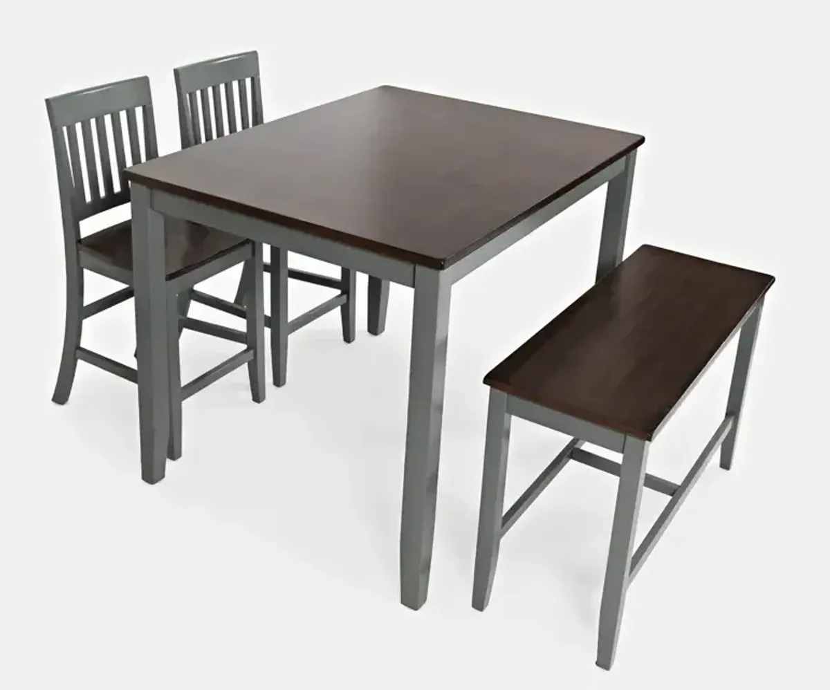 Decatur Lane 4 Pack Counter Height Dining Set - Grey