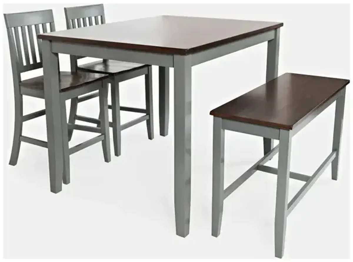 Decatur Lane 4 Pack Counter Height Dining Set - Grey