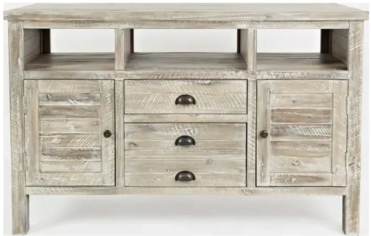 Artisan's Craft 50" Media Console - Washed Grey