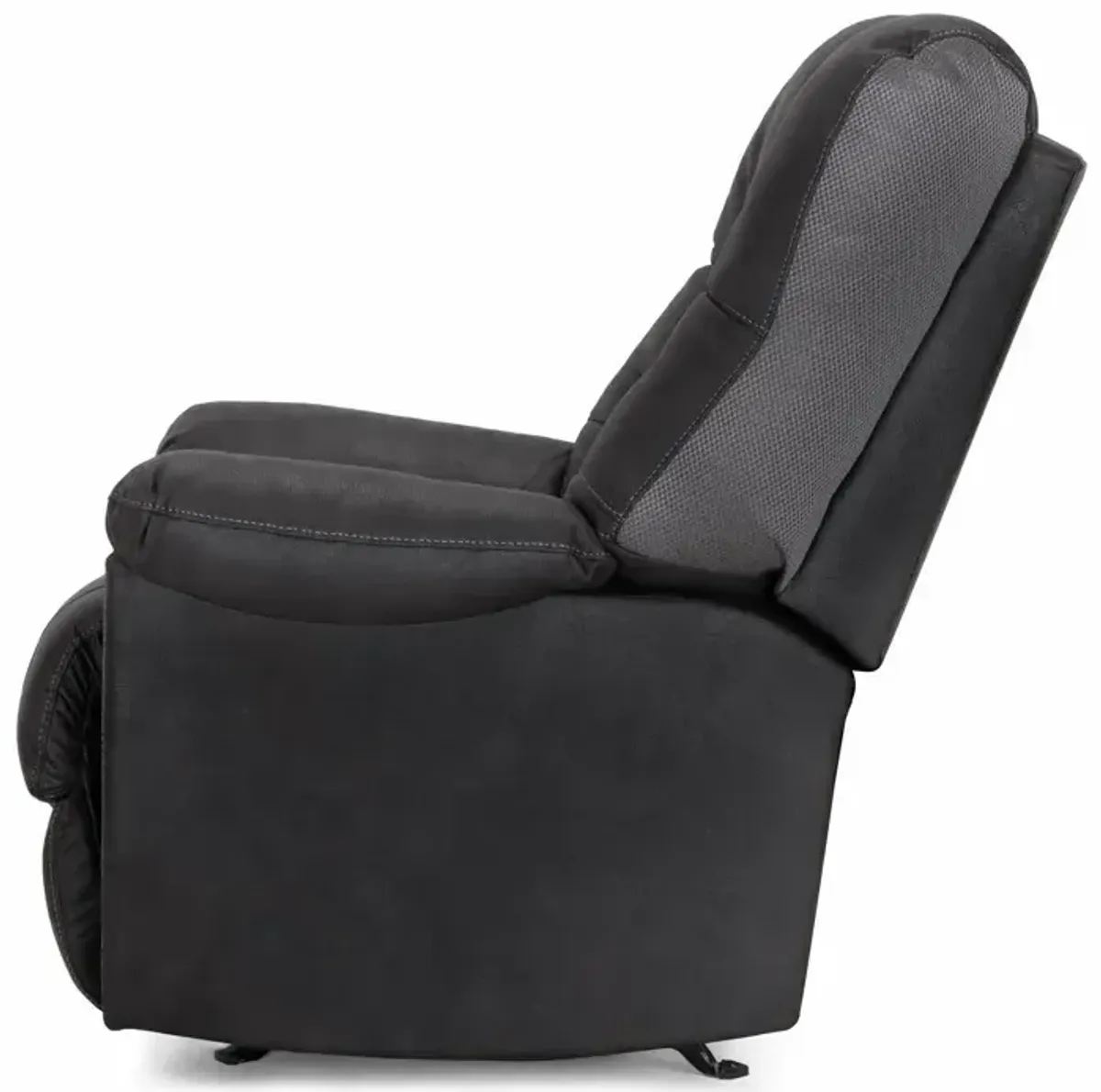 Trilogy Airflow Rocker Recliner - Commodore Charcoal