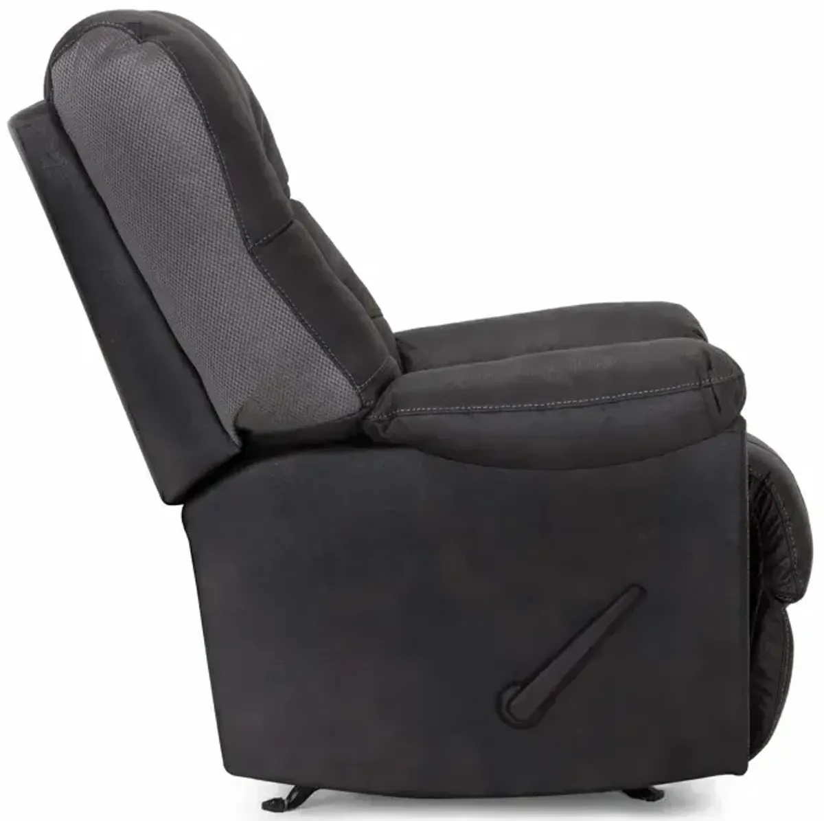 Trilogy Airflow Rocker Recliner - Commodore Charcoal