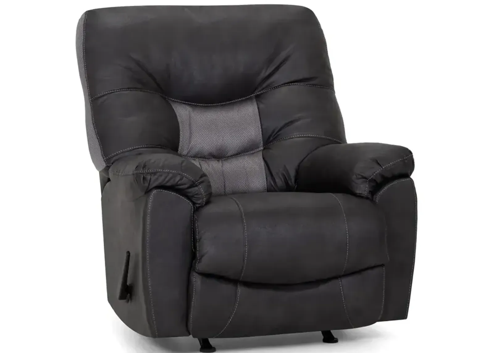 Trilogy Airflow Rocker Recliner - Commodore Charcoal