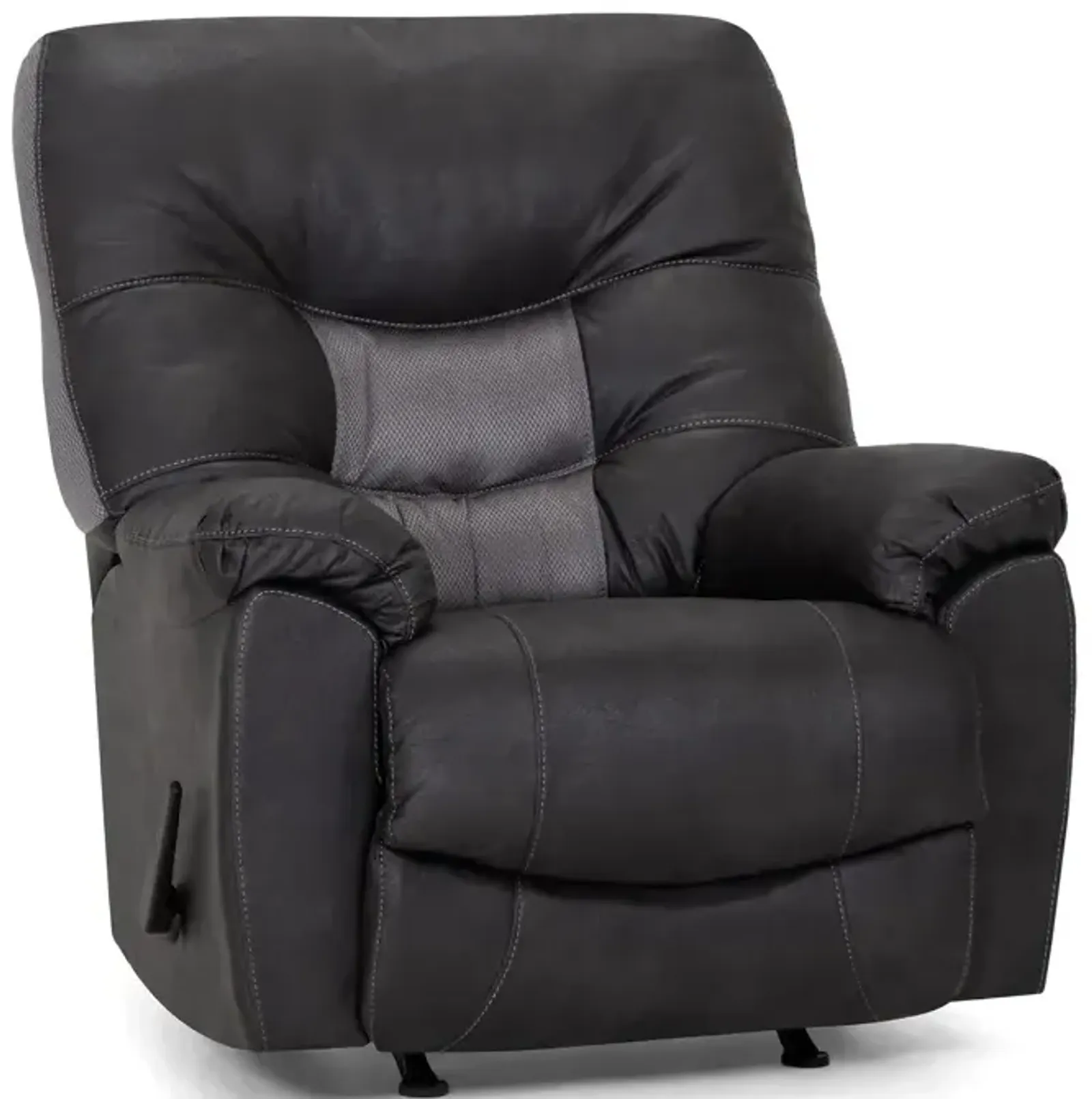 Trilogy Airflow Rocker Recliner - Commodore Charcoal