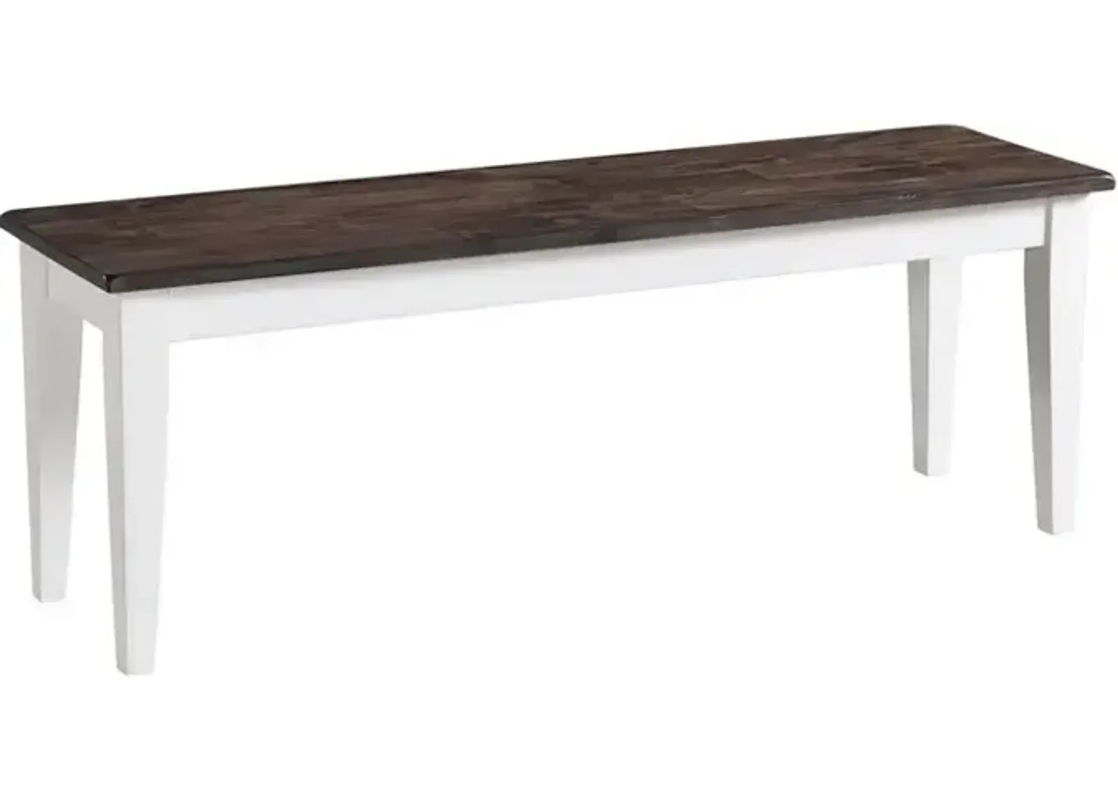 Kona Bench Backless w/Wood Seat