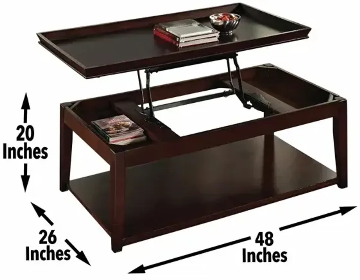 Clemson Lift-Top Cocktail Table