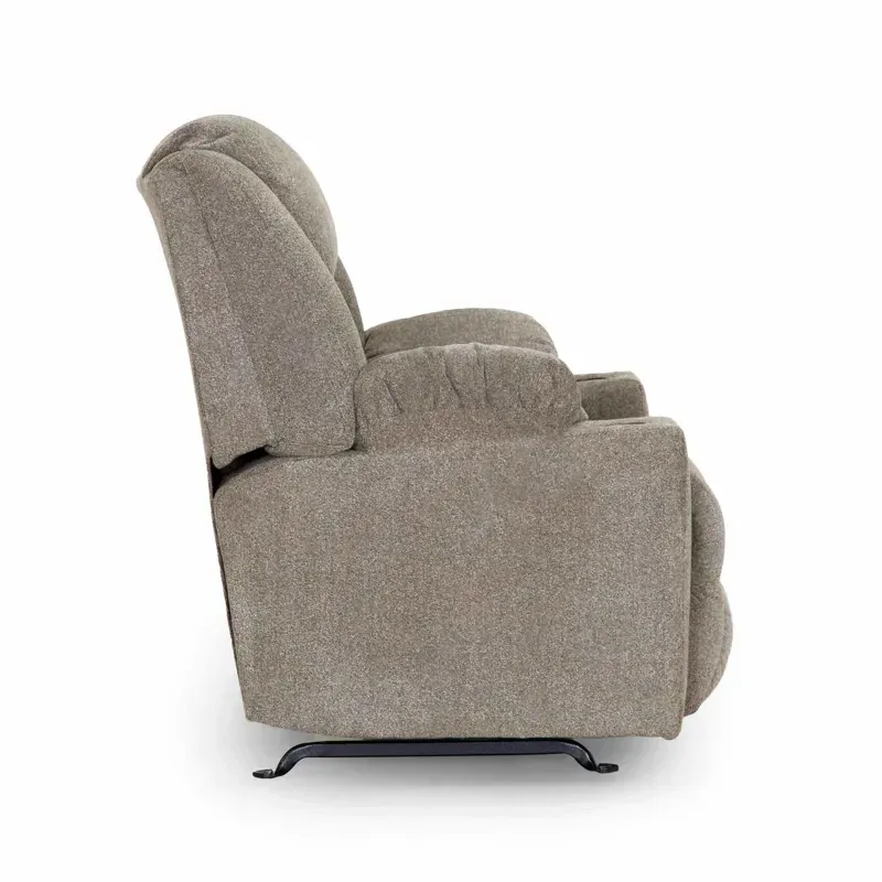 Master Snuggler Rocker Recliner w/ Cupholder - Westwood Platinum