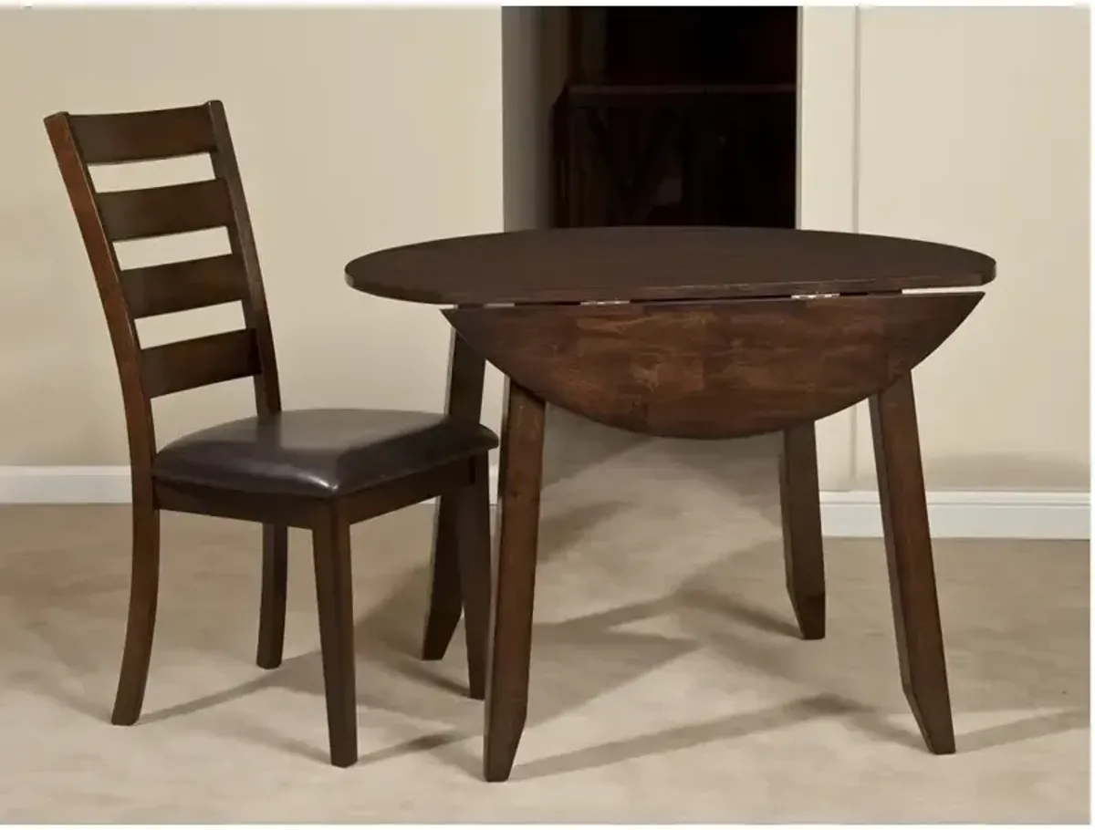 Kona Drop Leaf Dining Table - Raisin