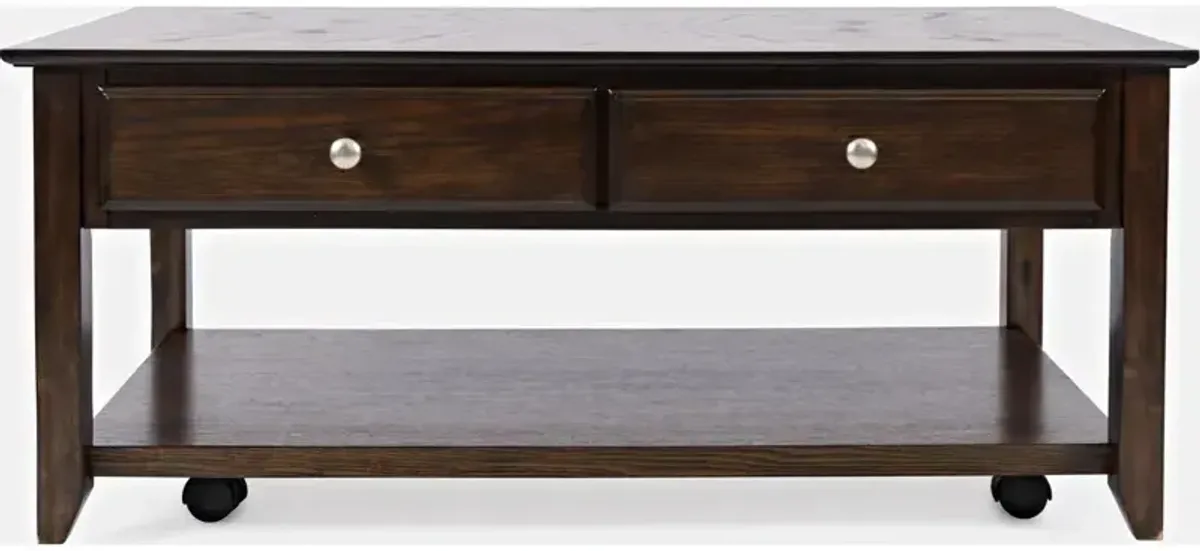 Espresso Cocktail Table