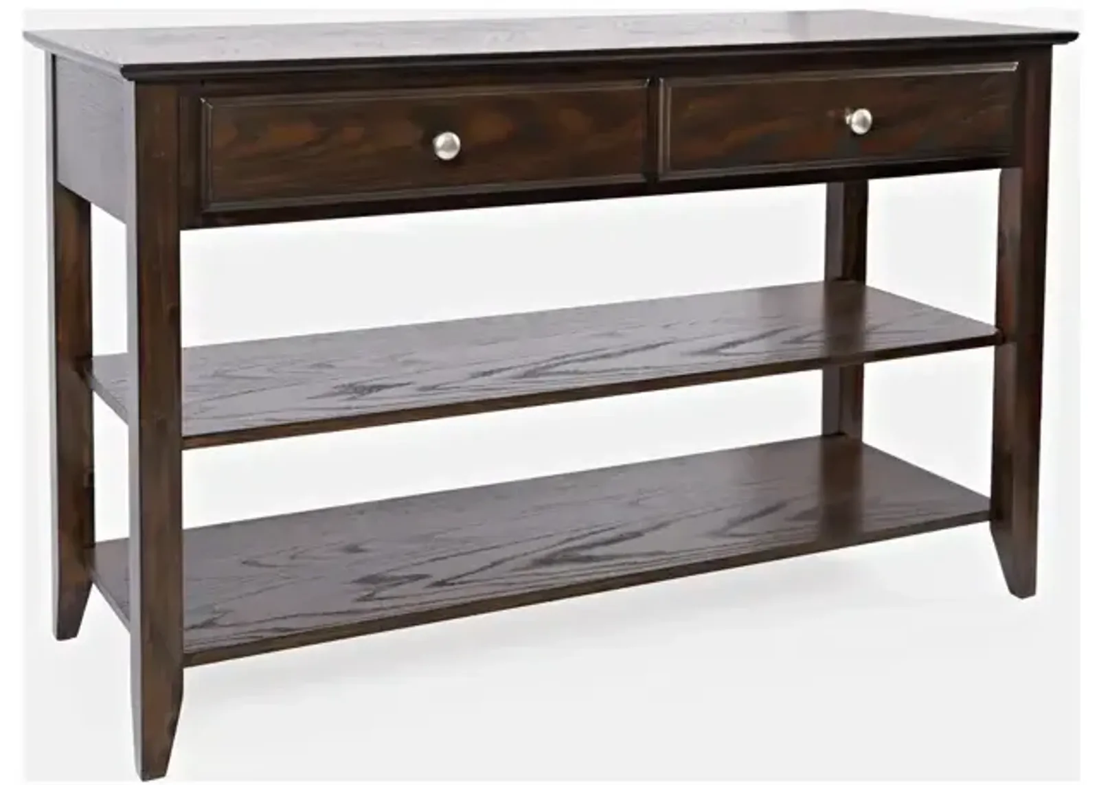 Espresso Sofa Table