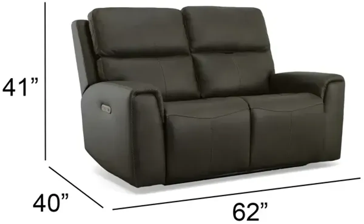 Jarvis Power Reclining Loveseat with Power Headrests