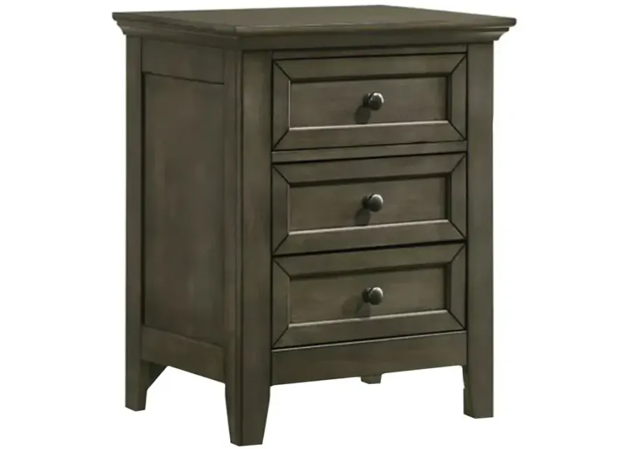 San Mateo Nightstand - Gray