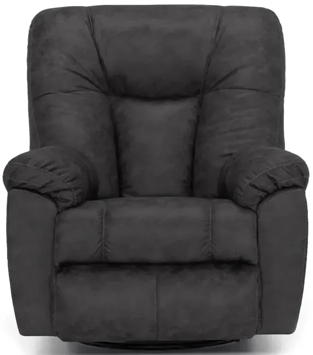 Connery Swivel Rocker Recliner - Amargo Slate