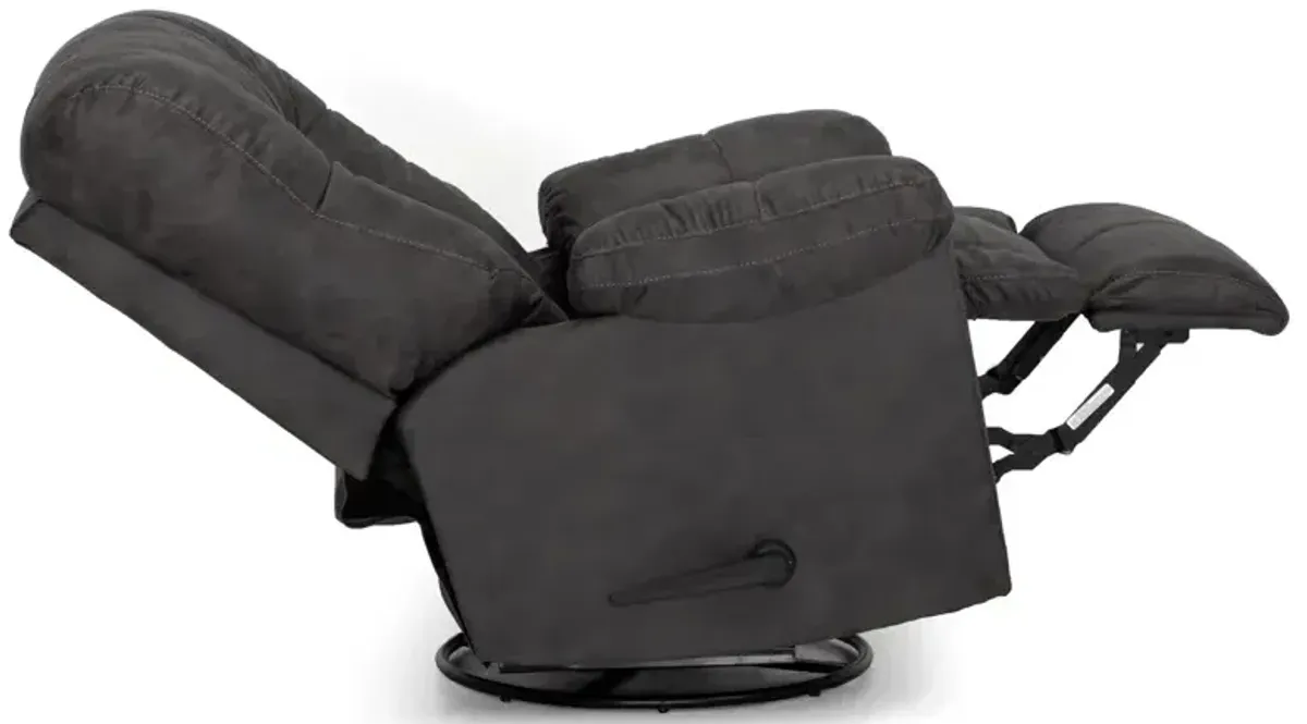 Connery Swivel Rocker Recliner - Amargo Slate