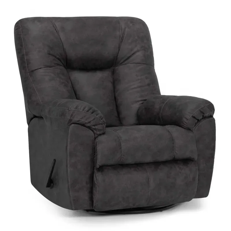 Connery Swivel Rocker Recliner - Amargo Slate