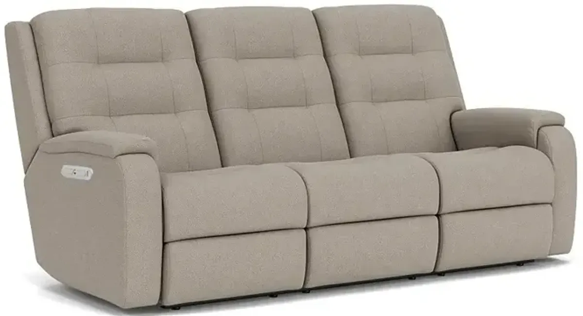 Arlo Power Reclining Sofa w/Power Headrests & Lumbar