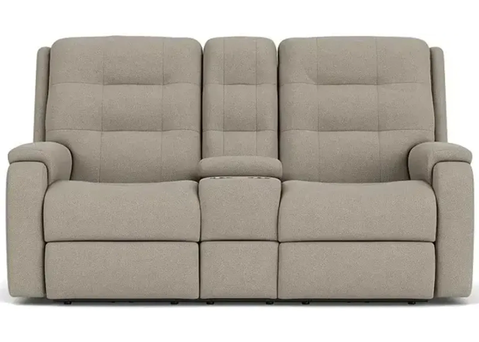 Arlo Power Reclining Loveseat with Console & Power Headrests & Lumbar