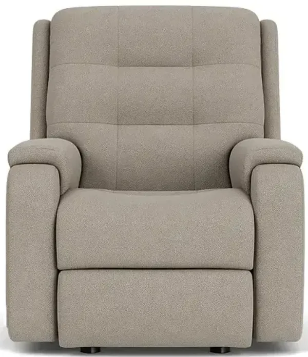 Arlo Power Rocking Recliner w/Power Headrests & Lumbar