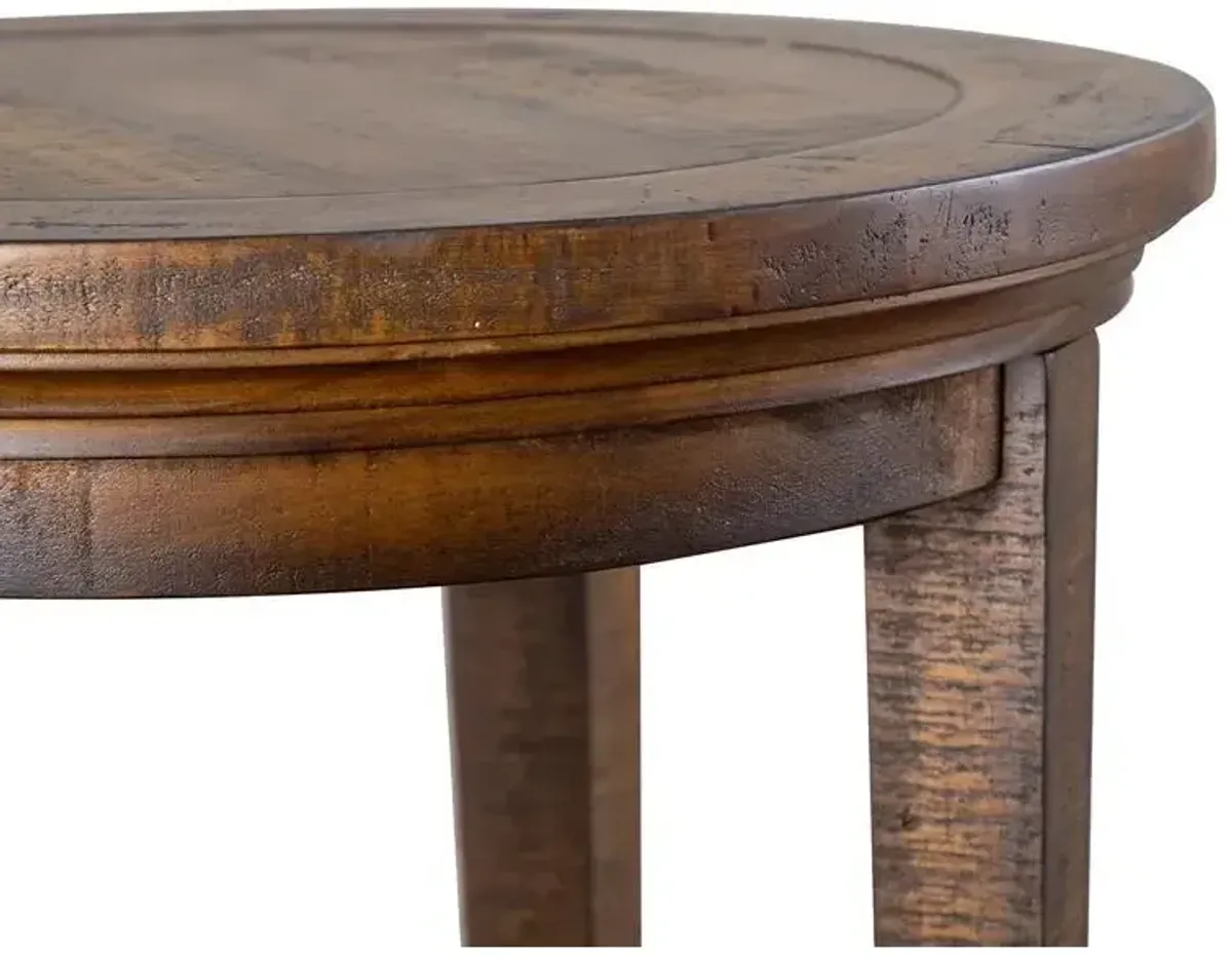 Bay Creek Round Accent End Table