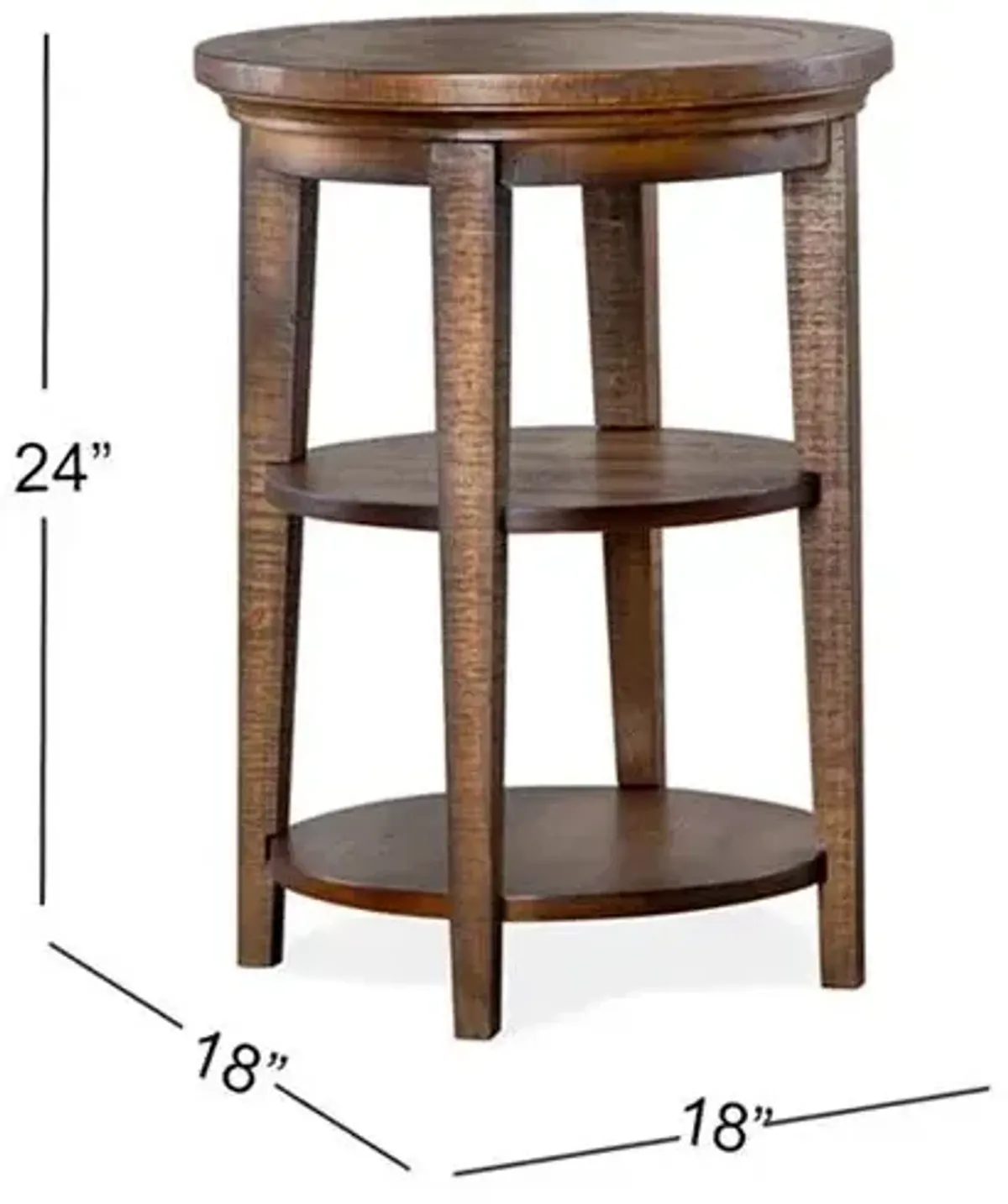 Bay Creek Round Accent End Table