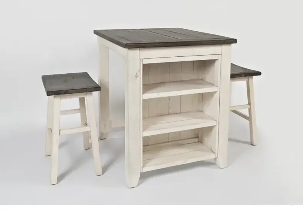 Madison County 3 Piece Counter Height Table Set