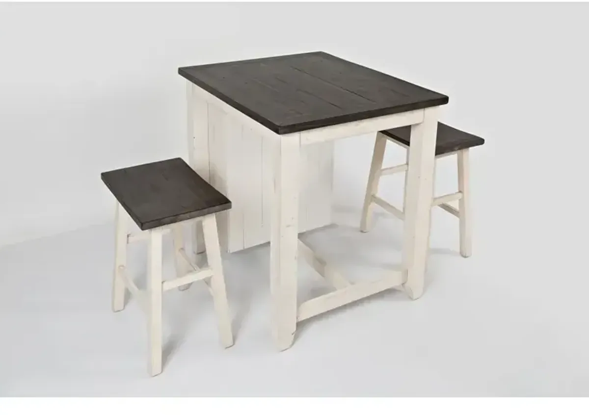 Madison County 3 Piece Counter Height Table Set