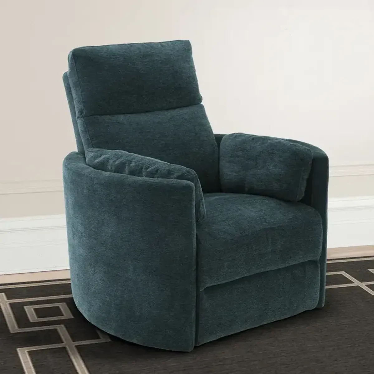 Radius Peacock Power Swivel Glider Recliner