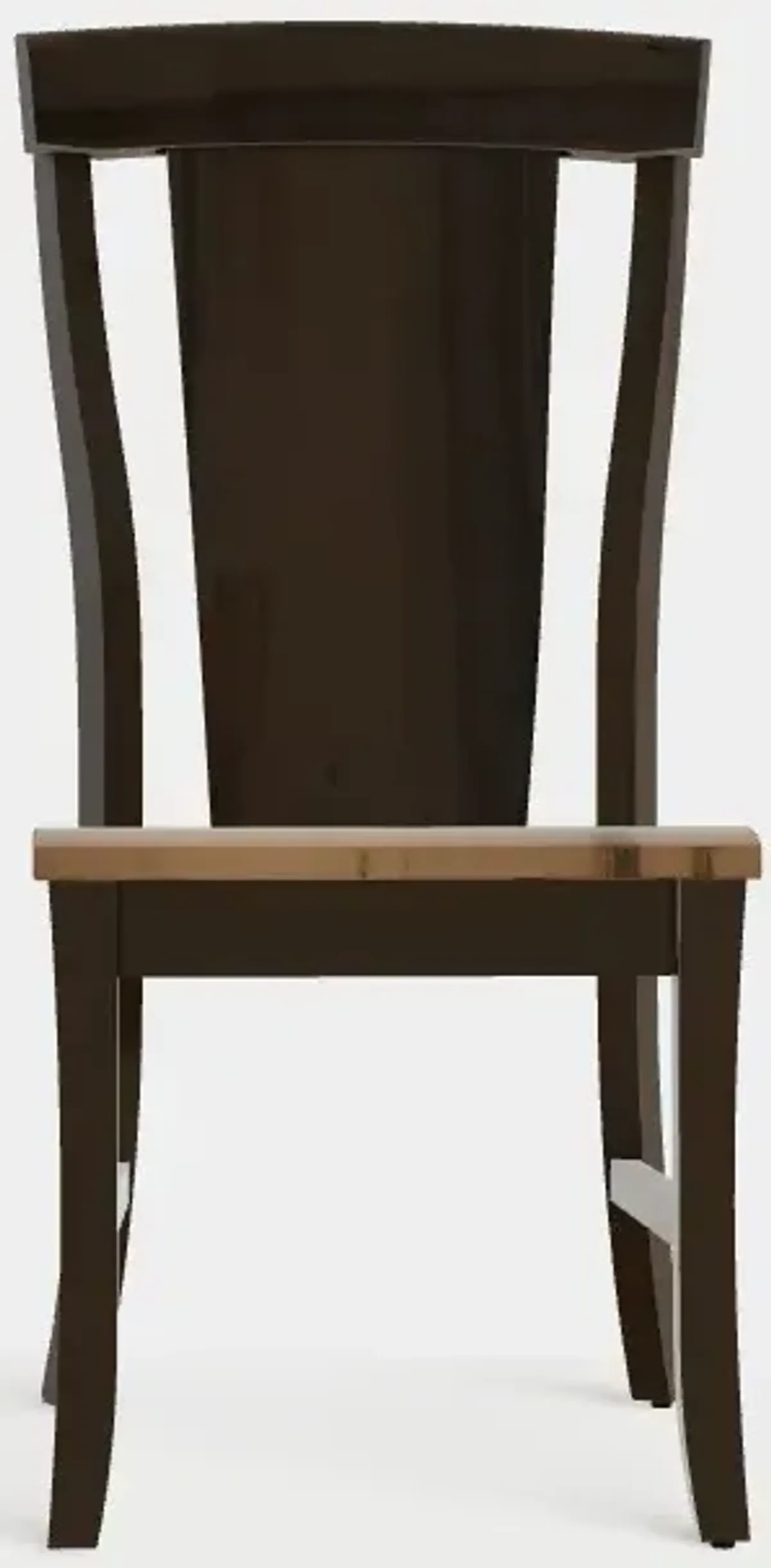 Venice Side Chair w/Wood Seat - Wormy Maple