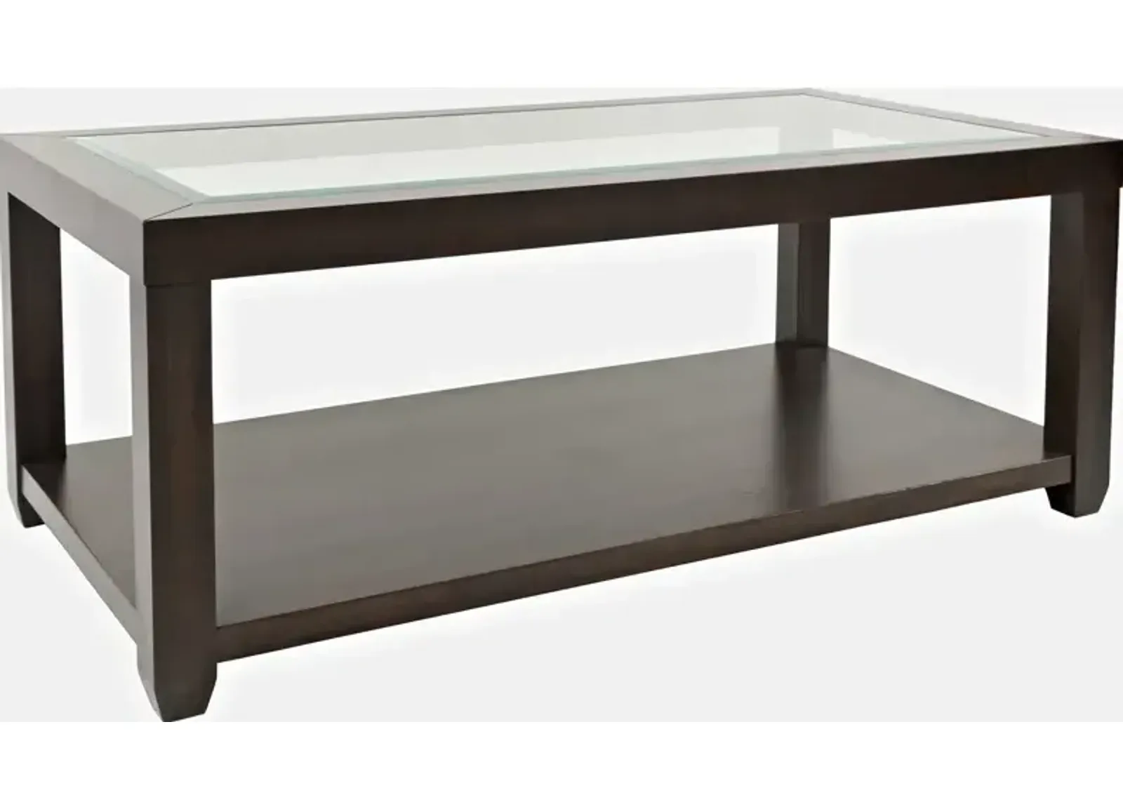 Urban Icon Rectangle Castered Cocktail Table - Merlot