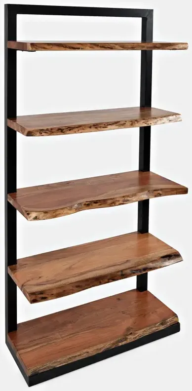 Nature's Edge 5 Shelf Bookcase - Natural