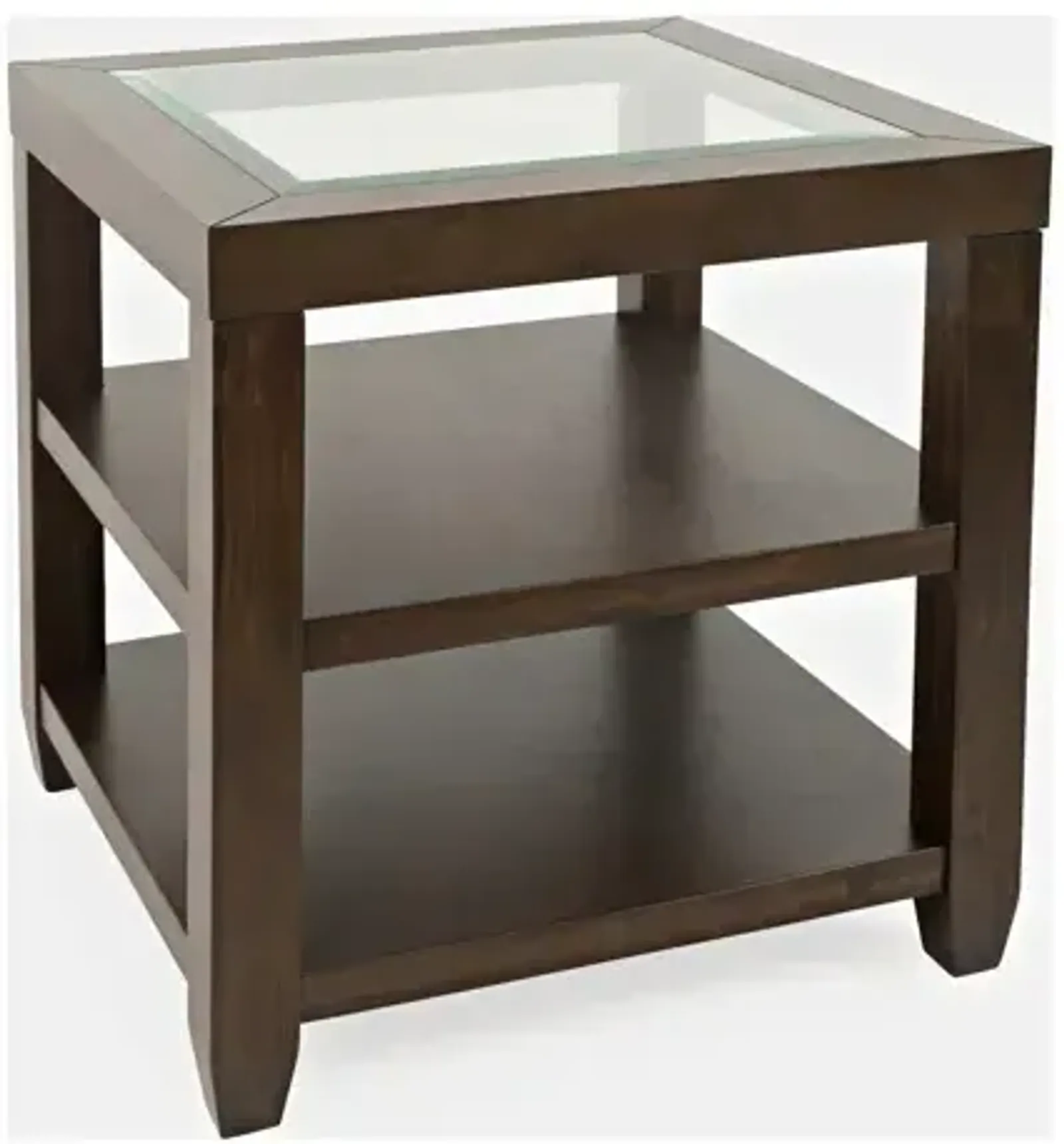 Urban Icon End Table - Merlot