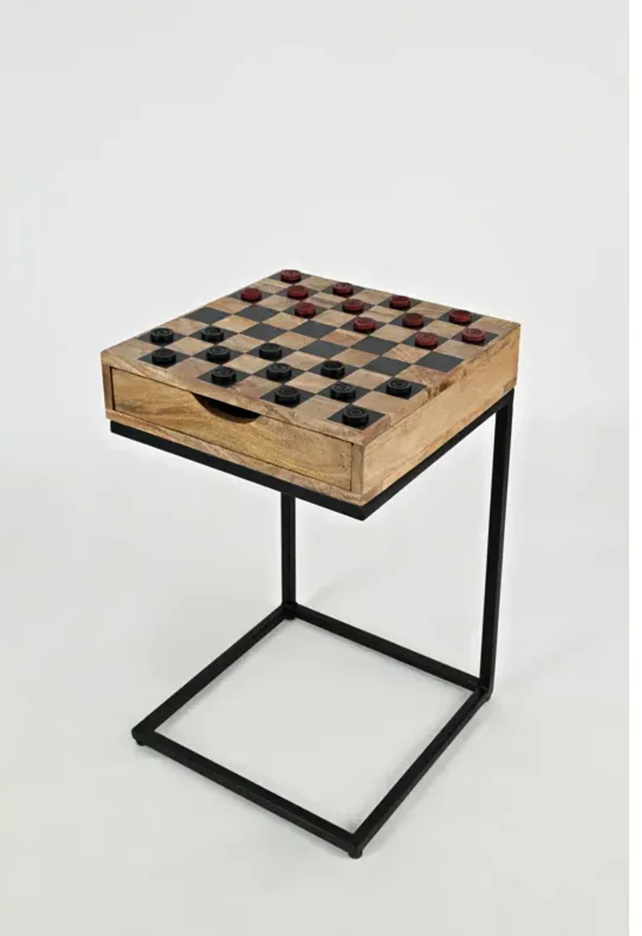 Global Archive Checkerboard C Table Old Brick Furniture Mattress ...