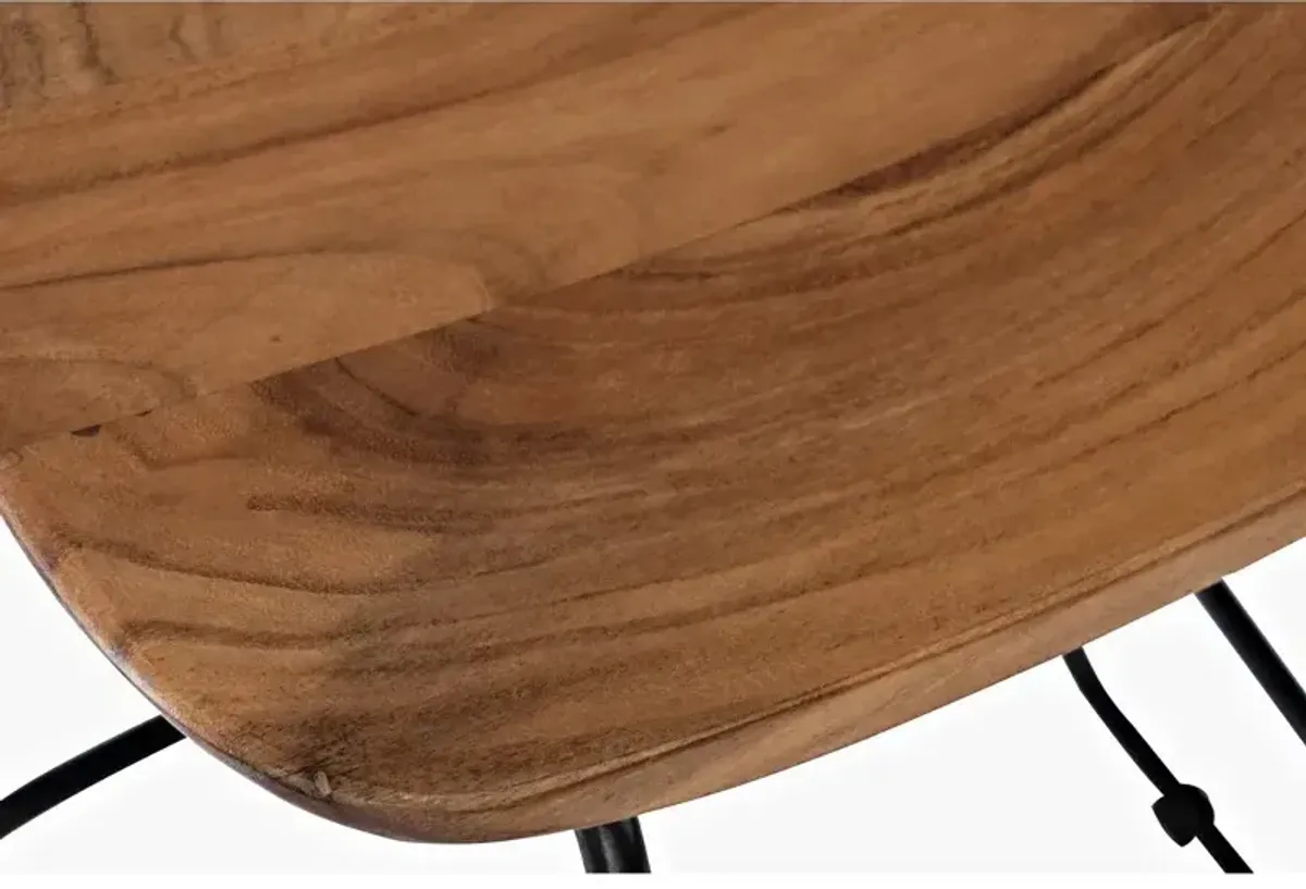 Nature's Edge Natural Backless Counter Stool - Natural