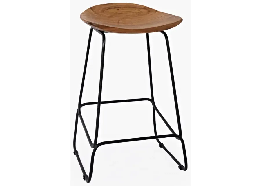 Nature's Edge Natural Backless Counter Stool - Natural