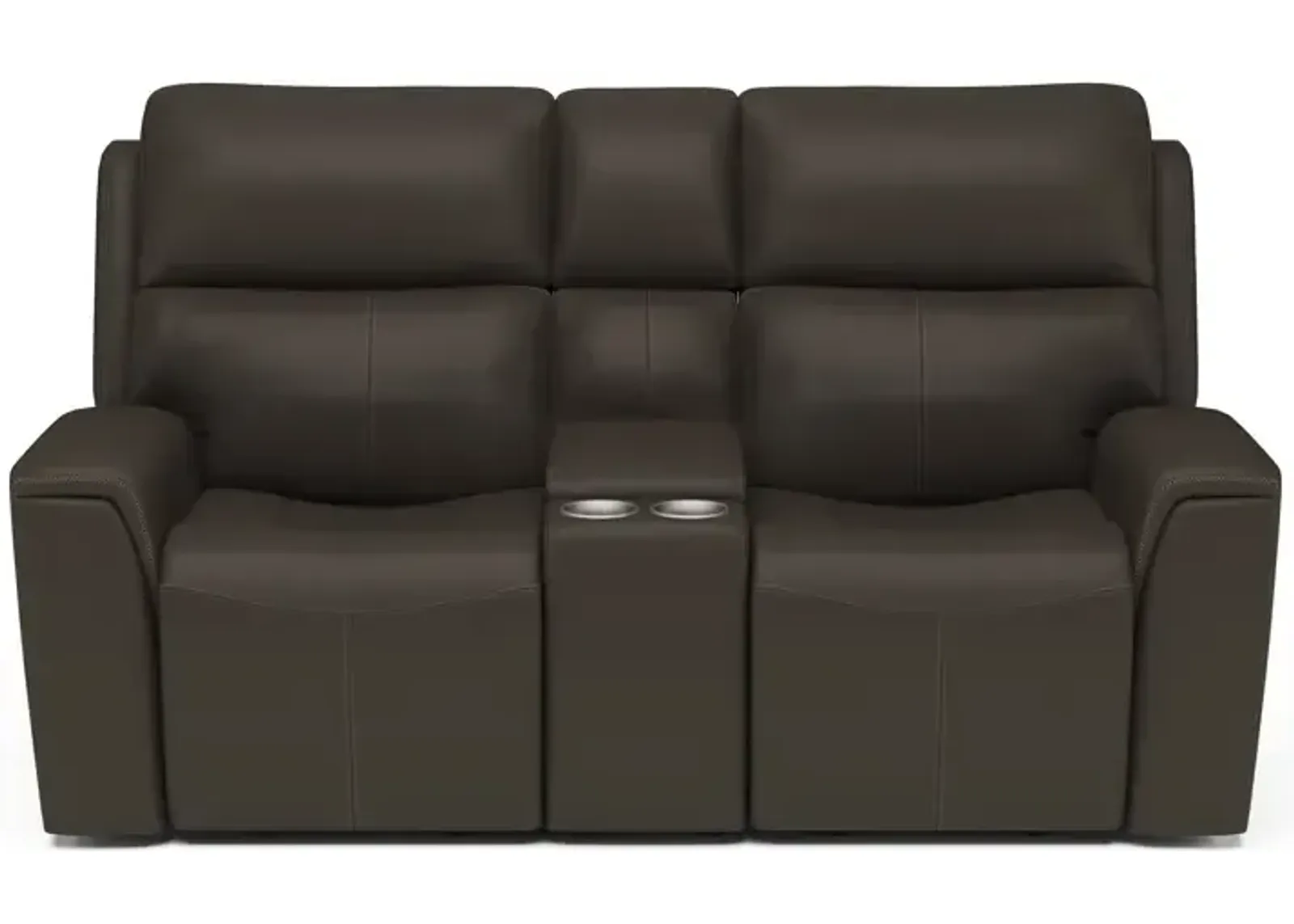 Jarvis Power Reclining Loveseat w/ Console, Power Headrests